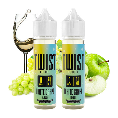 White Grape 120ml | Twist E-Liquid | Vape World Australia | E-Liquid