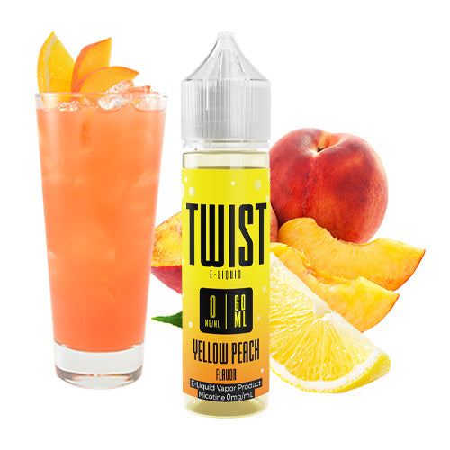 Yellow Peach 60ml | Lemon Twist E-Liquid | Vape World Australia | E-Liquid