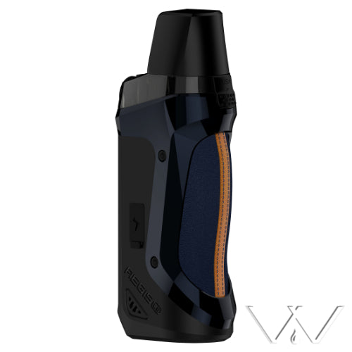 Geek Vape Aegis Boost Pod Mod Kit Navy Blue Luxury Edition | Vape World Australia | Vaping Hardware
